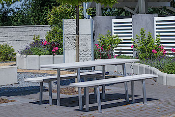 Beton Sitzbänke Beton Sitzbänke