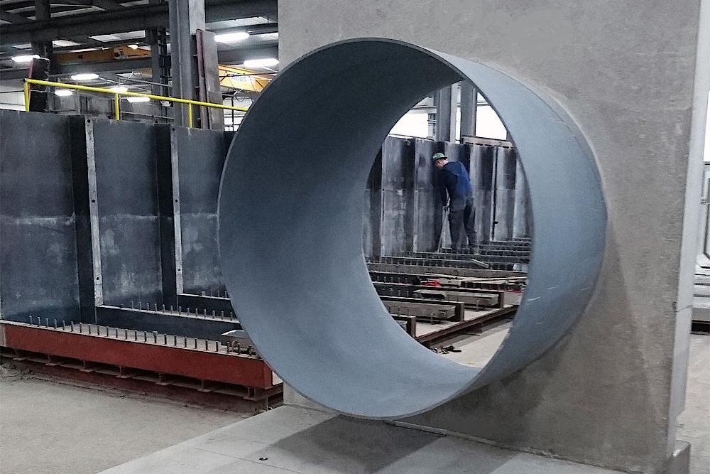 kreisförmige Aussparung