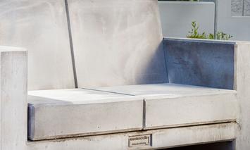 Sofa aus Beton